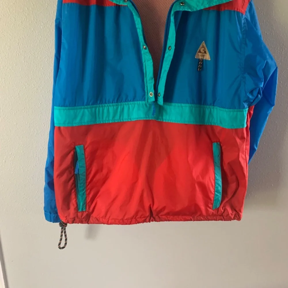 Vintage Retro 80s/90s Gerry Weber Colorful Jacket Shell Windbreaker